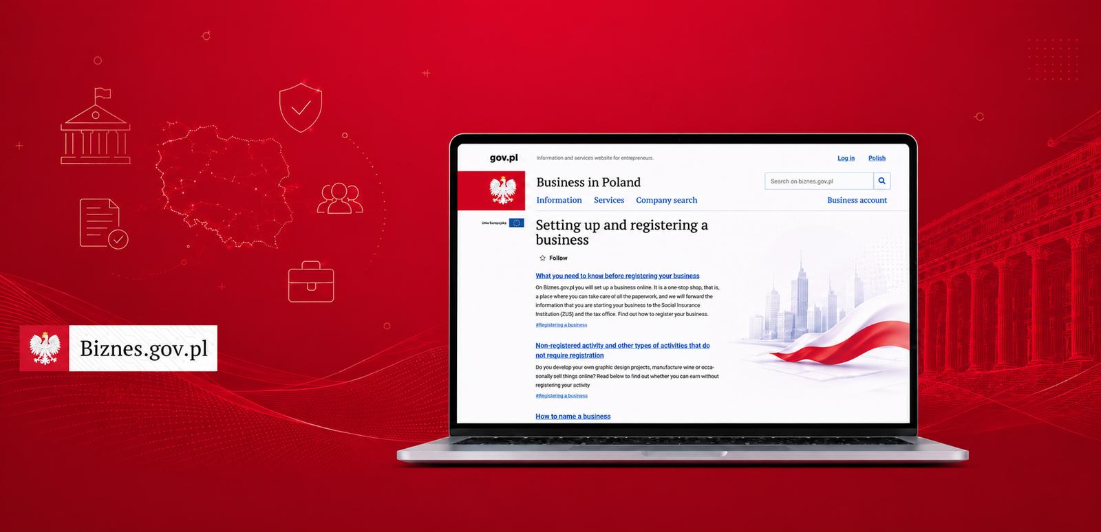 Biznes.gov.pl project preview