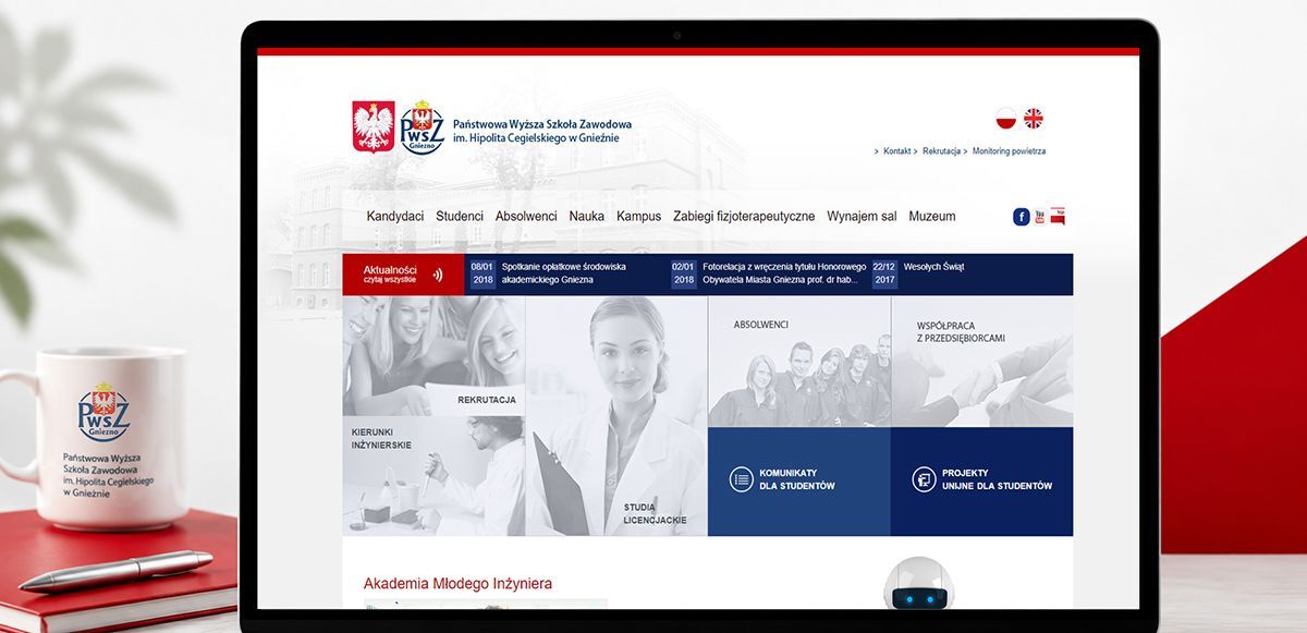 PWSZ Gniezno project preview