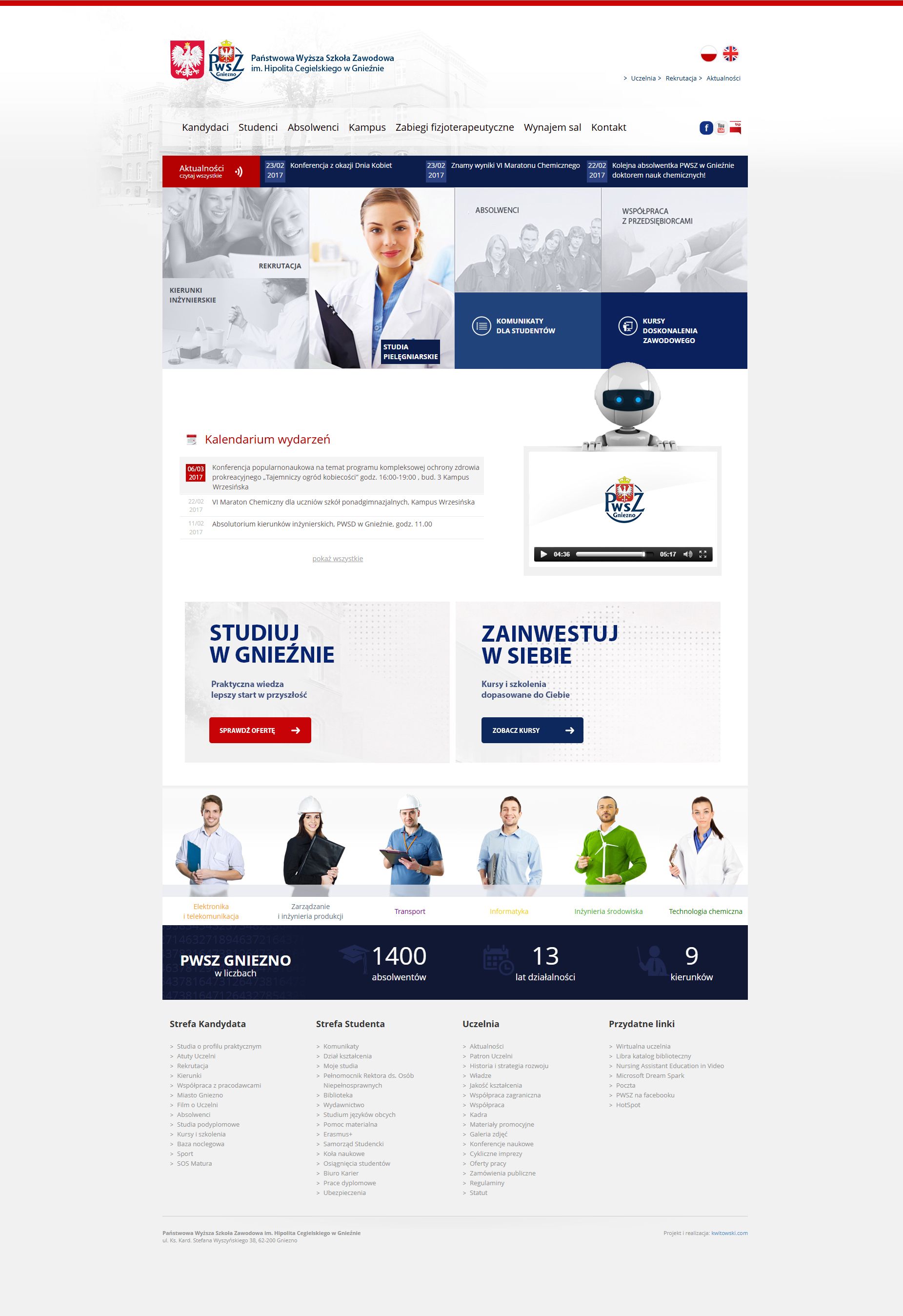 PWSZ Gniezno homepage
